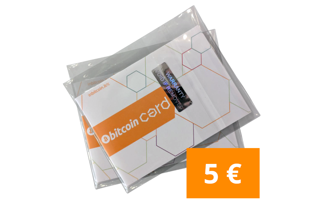 bitcoinCARD a 5 €